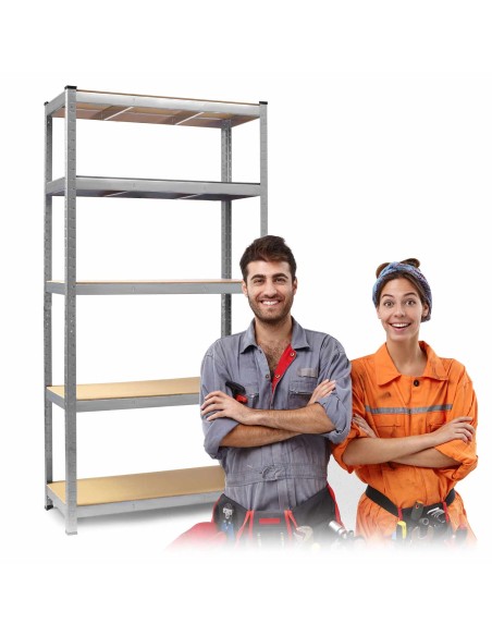 Metalinė laikymo lentyna 205 x 120 x 45 Humberg 4850 Metalinė laikymo lentyna 205 x 120 x 45 Humberg 4850