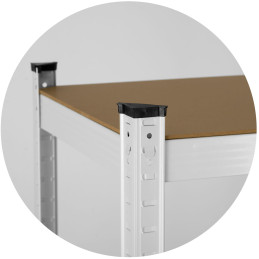 Metalinė laikymo lentyna 180 x 90 x 40 Humberg 4847