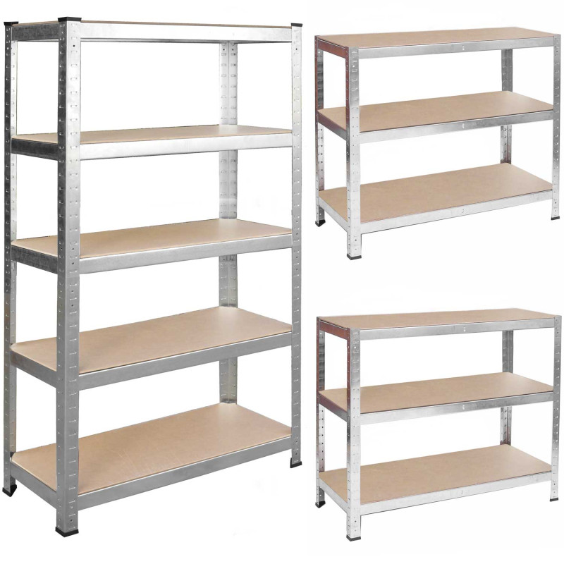 Metalinė laikymo lentyna 180 x 90 x 40 Humberg 4846 Metalinė laikymo lentyna 180 x 90 x 40 Humberg 4846