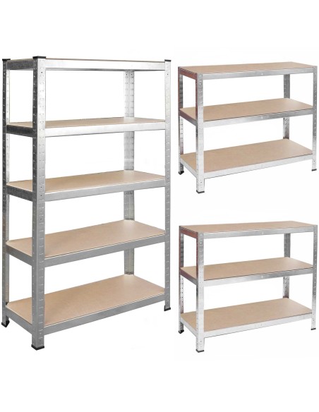 Metalinė laikymo lentyna 180 x 90 x 40 Humberg 4846 Metalinė laikymo lentyna 180 x 90 x 40 Humberg 4846