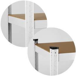 Metalinė laikymo lentyna 180 x 90 x 30 Humberg 4844