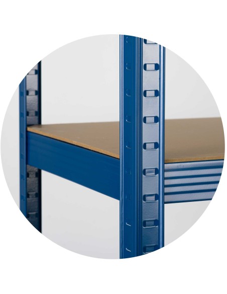 Metalinė laikymo lentyna 150 x 75 x 30 Humberg 4842 Metalinė laikymo lentyna 150 x 75 x 30 Humberg 4842