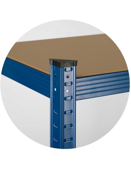 Metalinė laikymo lentyna 150 x 75 x 30 Humberg 4842 Metalinė laikymo lentyna 150 x 75 x 30 Humberg 4842