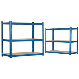 Metalinė laikymo lentyna 150 x 75 x 30 Humberg 4842