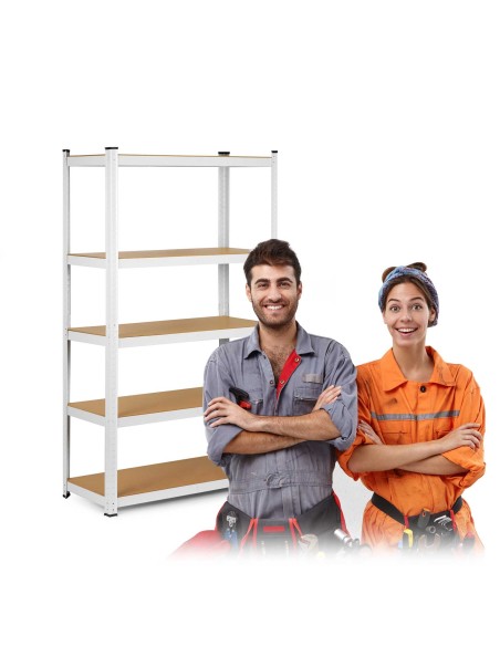 Metalinė laikymo lentyna 150 x 75 x 30 Humberg 4841 Metalinė laikymo lentyna 150 x 75 x 30 Humberg 4841