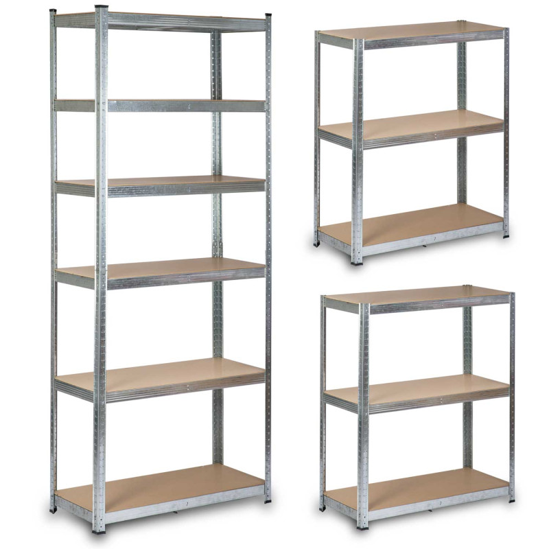 Metalinė laikymo lentyna 222 x 90 x 40 cm Humberg HR-814 Metalinė laikymo lentyna 222 x 90 x 40 cm Humberg HR-814
