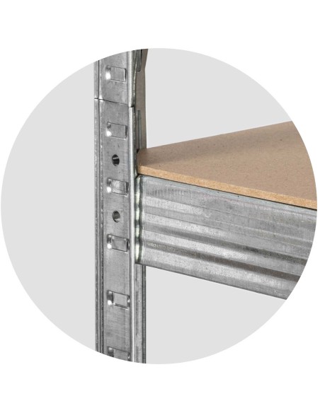 Metalinė laikymo lentyna 180 x 90 x 40 cm Humberg HR-812 Metalinė laikymo lentyna 180 x 90 x 40 cm Humberg HR-812