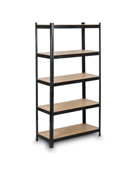 Metalinė laikymo lentyna 150 x 75 x 30 cm Humberg HR-811 juoda Metalinė laikymo lentyna 150 x 75 x 30 cm Humberg HR-811 juoda