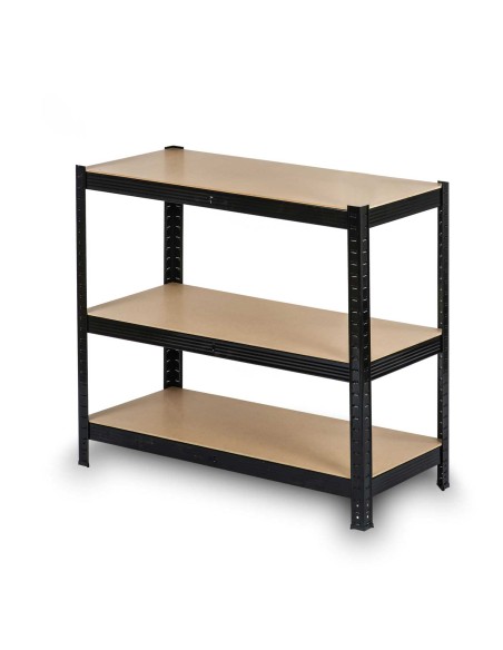 Metalinė laikymo lentyna 150 x 75 x 30 cm Humberg HR-811 juoda Metalinė laikymo lentyna 150 x 75 x 30 cm Humberg HR-811 juoda