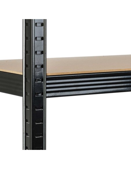 Metalinė laikymo lentyna 150 x 75 x 30 cm Humberg HR-811 juoda Metalinė laikymo lentyna 150 x 75 x 30 cm Humberg HR-811 juoda