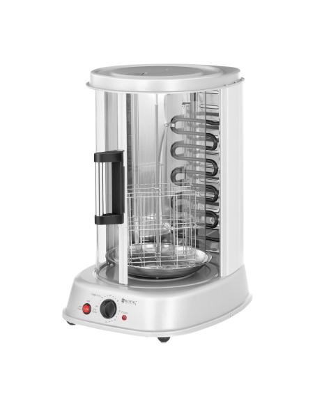 MINI grilis kebabas grilis giroskopas žuvis daržovių vertikalus 4in1 1800W Royal Catering RCGV-1800 MINI grilis kebabas grilis giroskopas žuvis daržovių vertikalus 4in1 1800W Royal Catering RCGV-1800