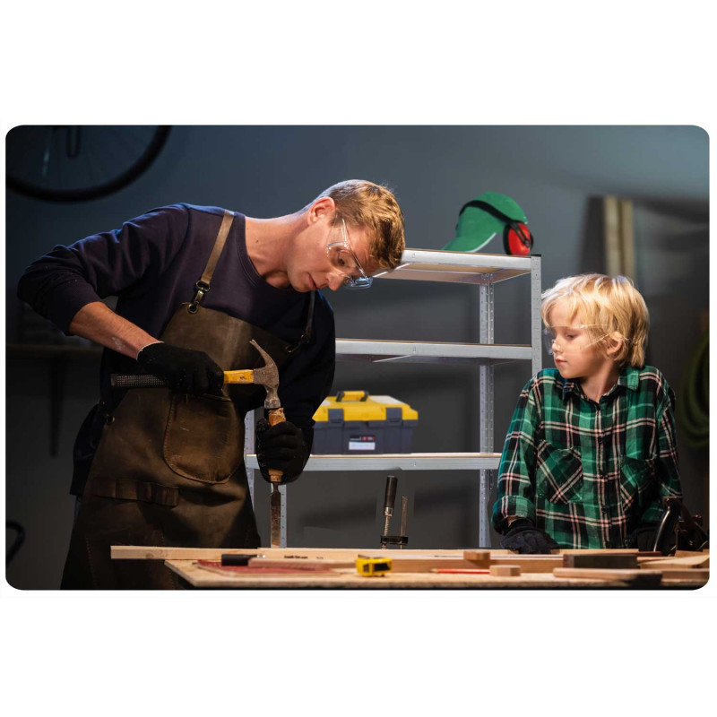 Metalinė laikymo lentyna 150 x 75 x 30 Plonos 470000