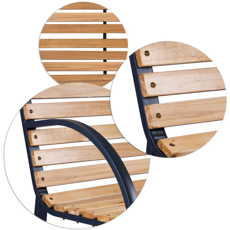 Parko suolas su atlošu 117,5 x 83 x 57 cm Luca Sofotel