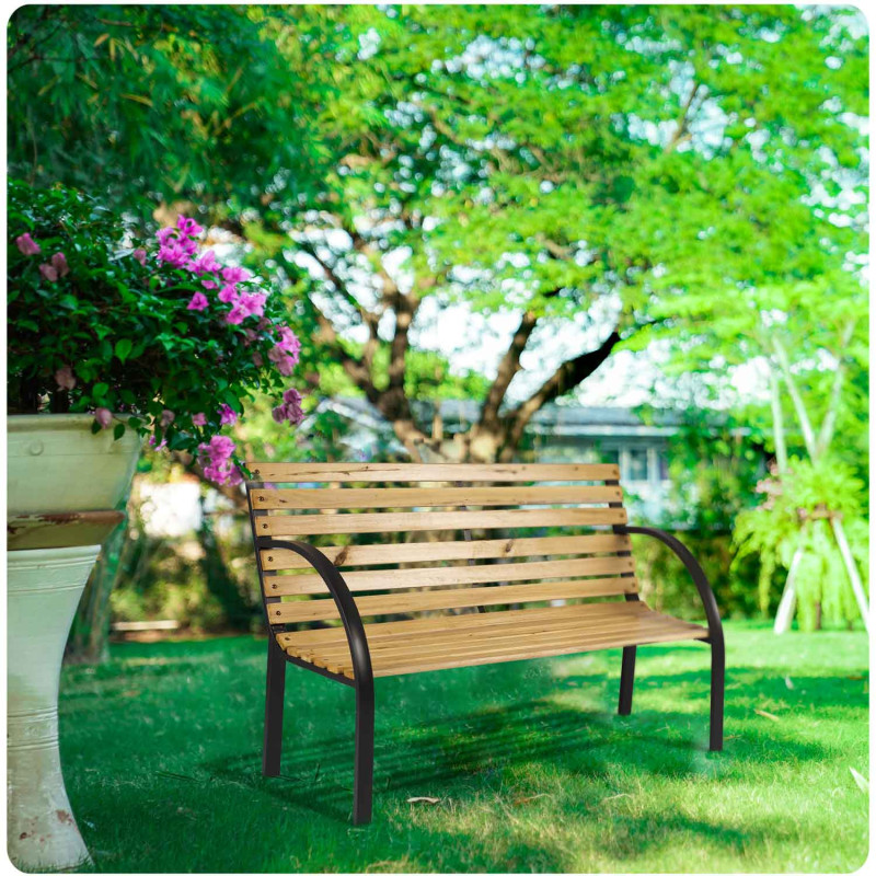 Parko suolas su atlošu 117,5 x 83 x 57 cm Luca Sofotel