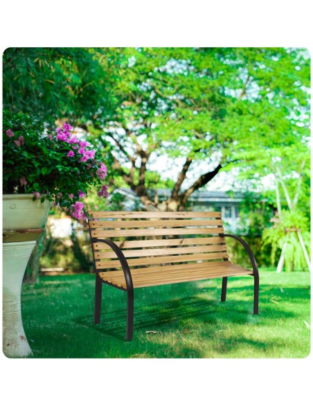 Parko suolas su atlošu 117,5 x 83 x 57 cm Luca Sofotel Parko suolas su atlošu 117,5 x 83 x 57 cm Luca Sofotel