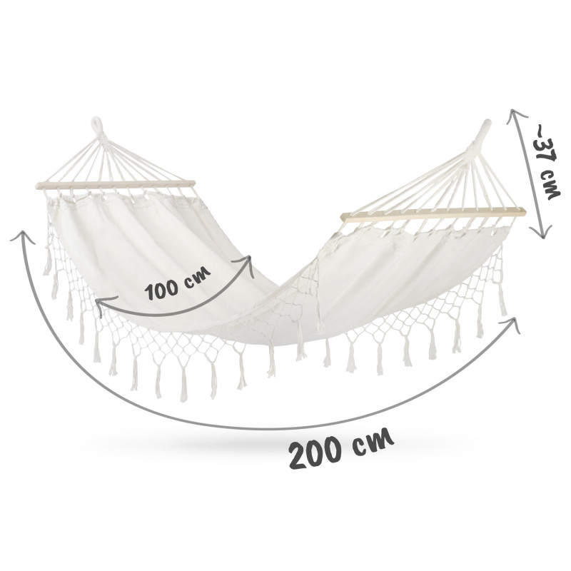 Sodo hamakas Toledo Vienvietis smėlio spalvos Sofotel