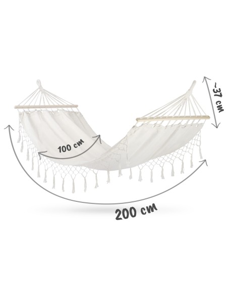 Sodo hamakas Toledo Vienvietis smėlio spalvos Sofotel Sodo hamakas Toledo Vienvietis smėlio spalvos Sofotel