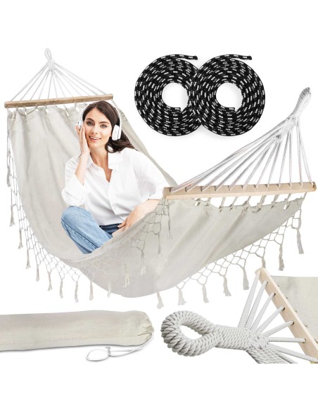 Sodo hamakas Toledo Vienvietis smėlio spalvos Sofotel Sodo hamakas Toledo Vienvietis smėlio spalvos Sofotel