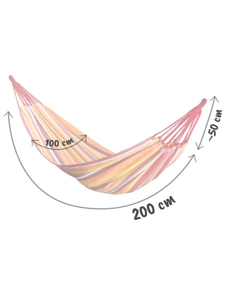 Sodo hamakas Malaga Single red So fotelis Sodo hamakas Malaga Single red So fotelis