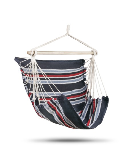 Sofotel Rhodes Brazilijos mėlyna ir raudona pakabinama kėdė Sofotel Rhodes Brazilijos mėlyna ir raudona pakabinama kėdė