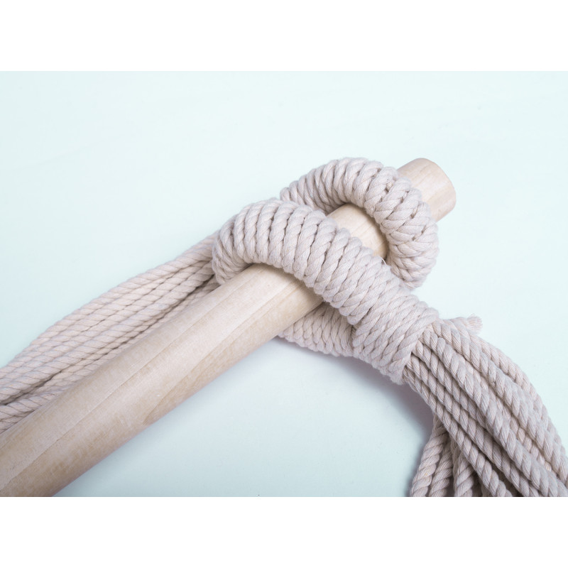 Sofotel Rhodes Brazilijos mėlyna ir raudona pakabinama kėdė