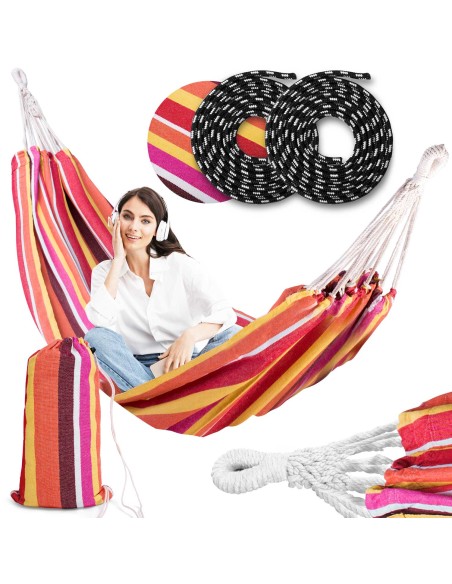 Sodo hamakas 200 x 160 cm Sodo hamakas 200 x 160 cm