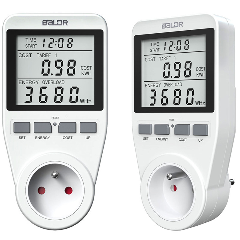Vienfazis vatmetras Berdsen BD-990 baltas