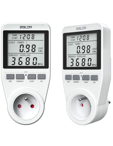 Vienfazis vatmetras Berdsen BD-990 baltas Vienfazis vatmetras Berdsen BD-990 baltas