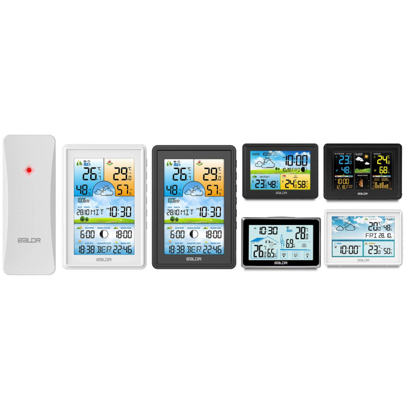 Siųstuvas orų stočiai BALDR baltas