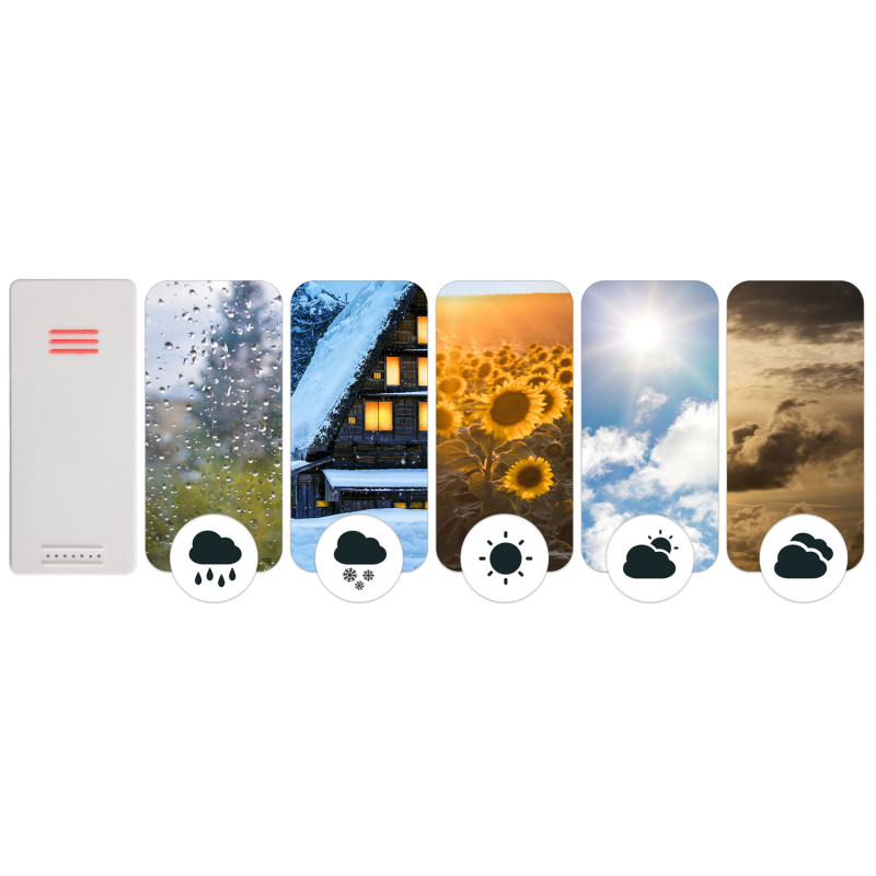 Berdsen BD-921 orų stoties siųstuvas baltas