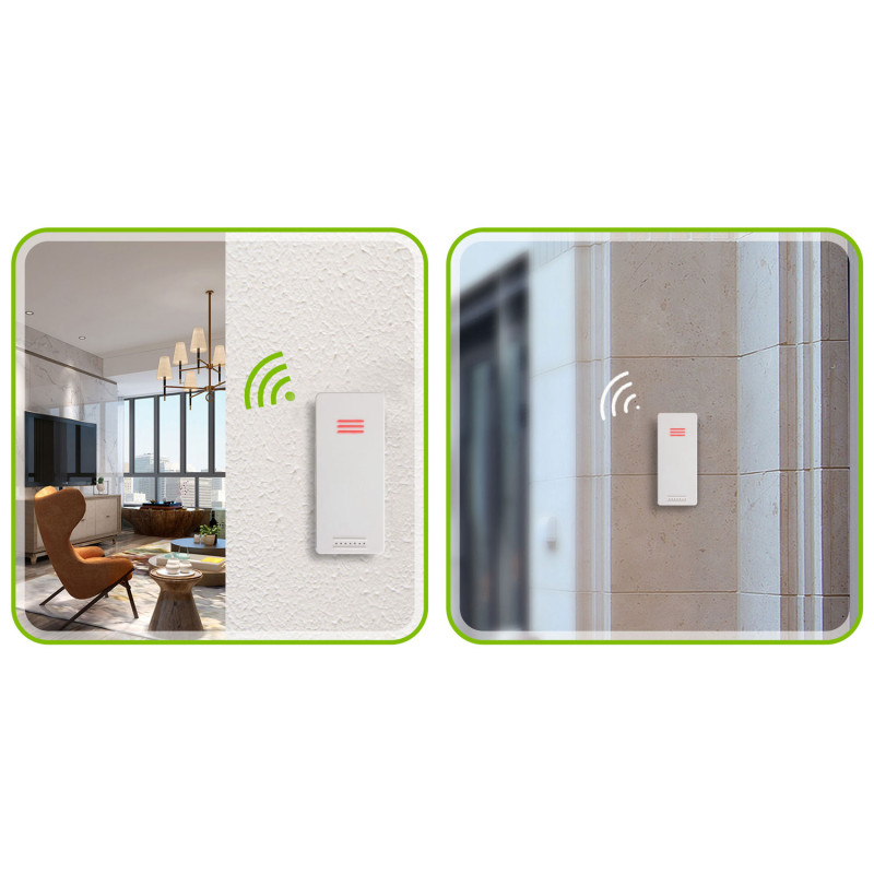 Meteorologinė stotis su ekranu BD-903 sidabras