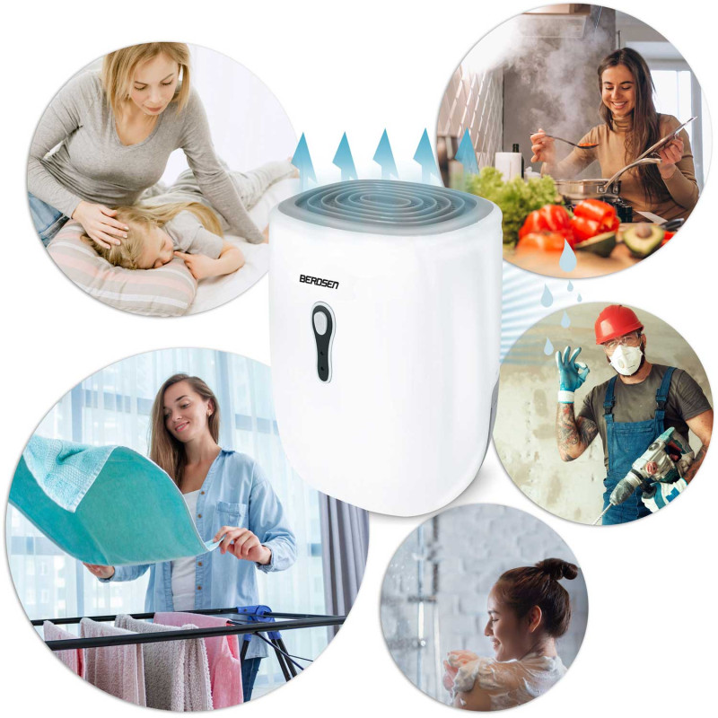 Oro džiovintuvas - drėgmės sugėriklis Berdsen BR-75B baltas