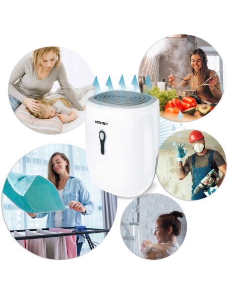 Oro džiovintuvas - drėgmės sugėriklis Berdsen BR-75B baltas