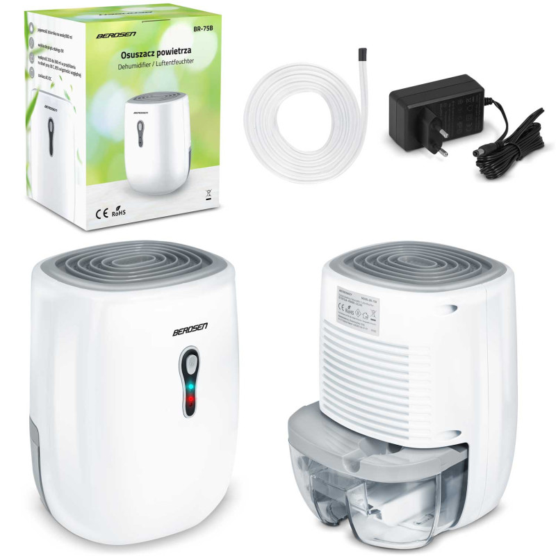 Oro džiovintuvas - drėgmės sugėriklis Berdsen BR-75B baltas