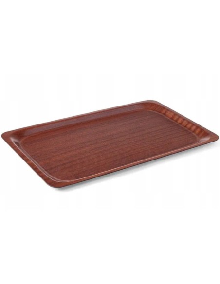 Neslystantis laminuotas padėklas graikinis riešutas 460 x 360 mm - Hendi 507025