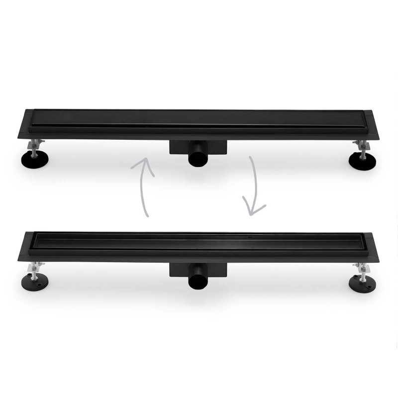 Linijinis nutekėjimas 80 cm 2in1 TILE Berdsen