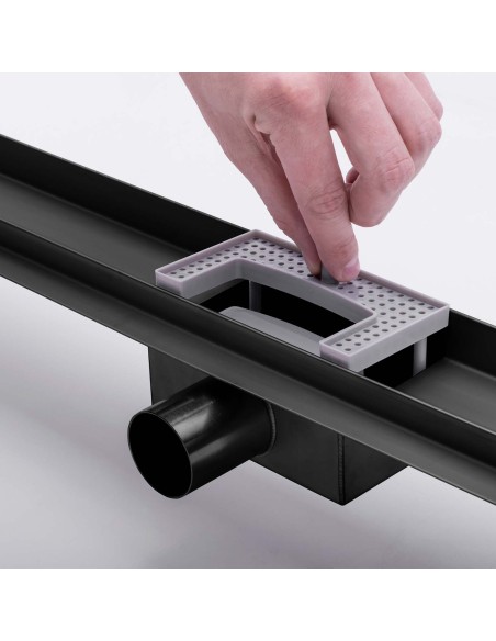 Linijinis nutekėjimas 80 cm 2in1 TILE Berdsen