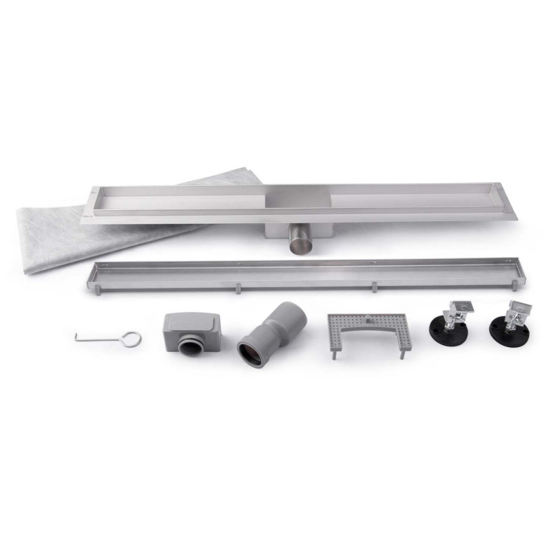 Linijinis nutekėjimas 80 cm 2in1 TILE Berdsen