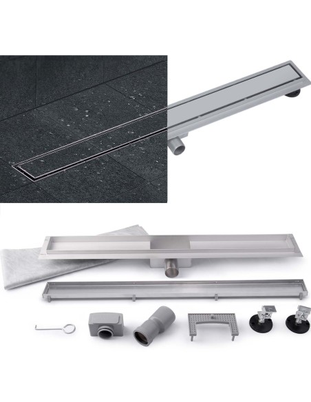 Linijinis nutekėjimas 70 cm 2in1 TILE Berdsen