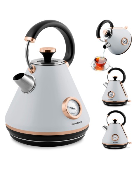 Elektrinis virdulys su termometru 1,7L BD-701 pilka Elektrinis virdulys su termometru 1,7L BD-701 pilka