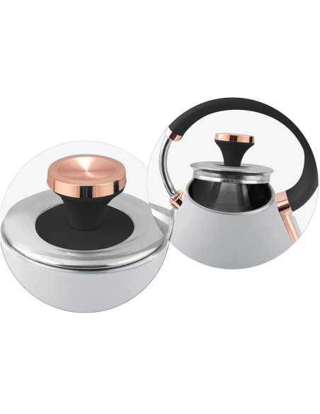 Elektrinis virdulys su termometru 1,7L BD-701 pilka Elektrinis virdulys su termometru 1,7L BD-701 pilka