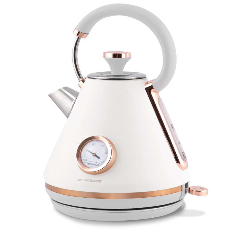 Elektrinis virdulys su termometru 1,7L BD-701 baltas