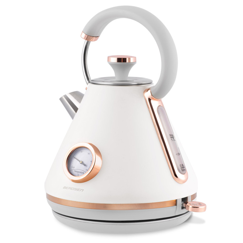 Elektrinis virdulys su termometru 1,7L BD-701 baltas