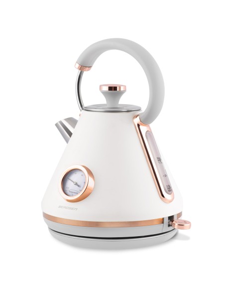 Elektrinis virdulys su termometru 1,7L BD-701 baltas Elektrinis virdulys su termometru 1,7L BD-701 baltas