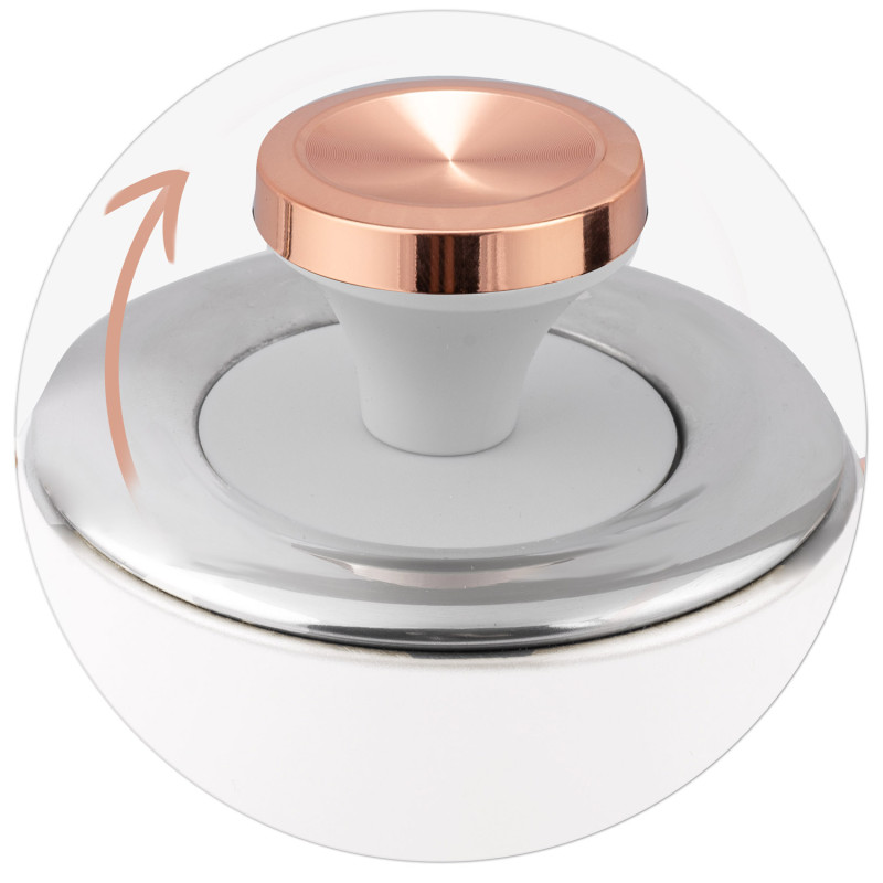 Elektrinis virdulys su termometru 1,7L BD-701 baltas