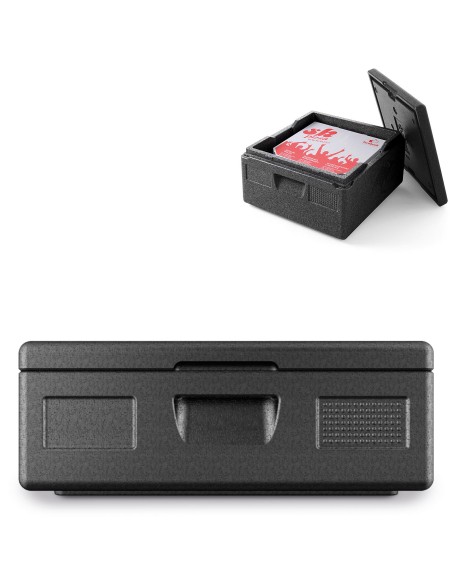 Termiškai izoliuotas konteineris picai 3 x picos sk. 40 cm