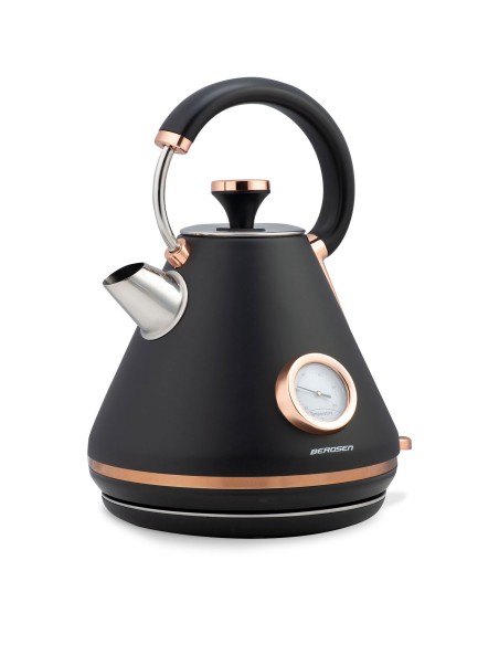 Elektrinis virdulys su termometru 1,7L BD-701 juodas Elektrinis virdulys su termometru 1,7L BD-701 juodas