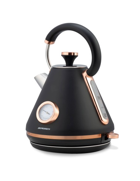 Elektrinis virdulys su termometru 1,7L BD-701 juodas Elektrinis virdulys su termometru 1,7L BD-701 juodas