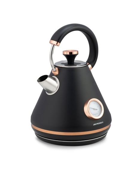 Elektrinis virdulys su termometru 1,7L BD-701 juodas Elektrinis virdulys su termometru 1,7L BD-701 juodas