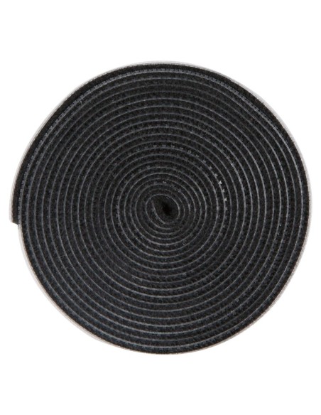 Kabelių tvarkyklė velcro juosta 3m juoda